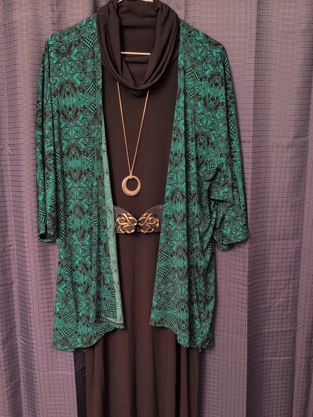 Like New LuLaRoe Geometric Kimono Jacket Medium